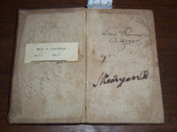 1819 ELEMENTS OF FRENCH AND ENGLISH CONSERVATIONS BOOK BY JOHN PERRIN - K 1293