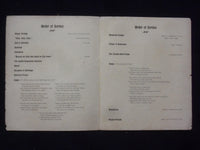 1899 SALLY DOW CLEMENT - DEDICATION OF WINDOW - SOFTCOVER BOOKLET - K 225