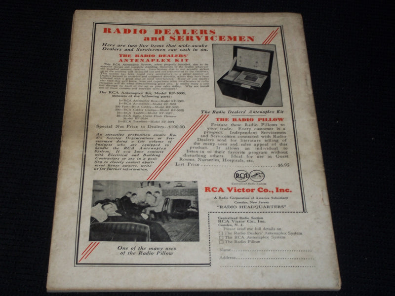 1932 FEBRUARY RADIO CALL BOOK & TECHNICAL REVIEW MAGAZINE FRONT COVER - E 6307