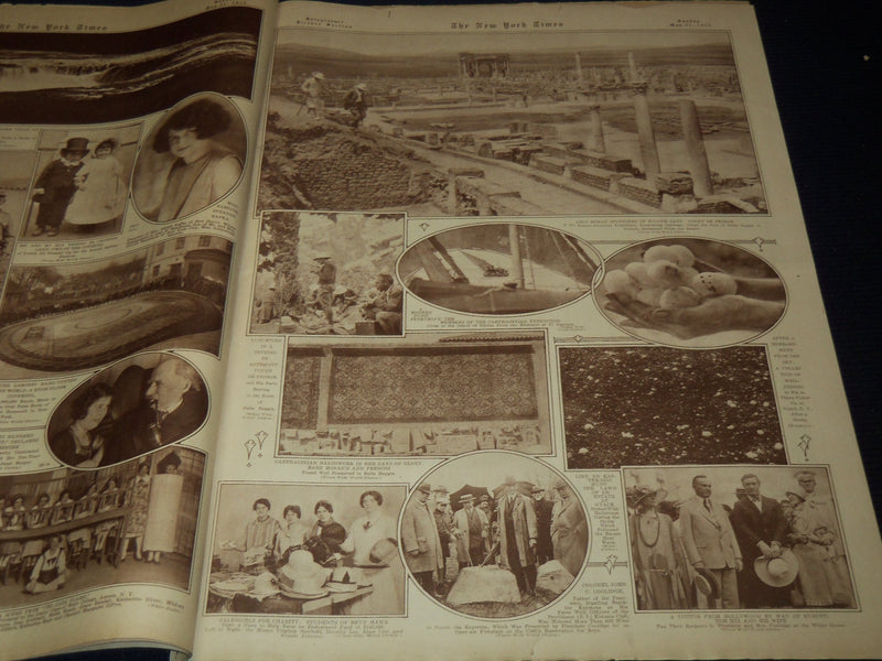 1925 MAY 31 NEW YORK TIMES PICTURE SECTION - ST. PETER'S - NICE PHOTOS - NT 9512