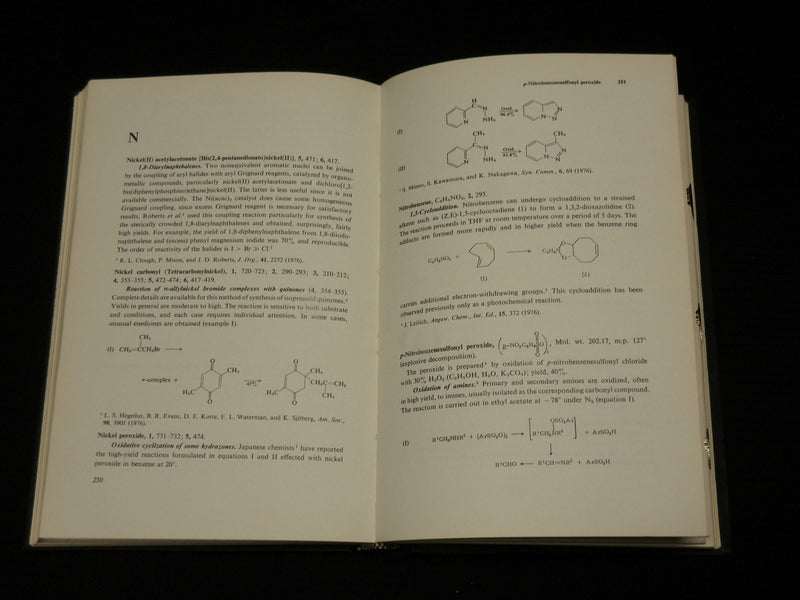 1969-1979 REAGENTS FOR ORGANIC SYNTHESIS BOOK LOT OF 7 - FIESER - KD 1062