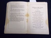 1864 FIRST CHURCH ARTICLES OF FAITH COVENANT & STANDING RULES -WORCESTER- J 8815