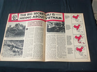 1967 OCT THE NATIONAL POLICE GAZETTE MAGAZINE - LYNDON JOHNSON - VIETNAM- B 5730