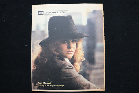 19720MRCH 5 MAR 5 SUNDAY NY NEWS COLOROTO MAGAZINE - ANN-MARGRET COVER - E 25471
