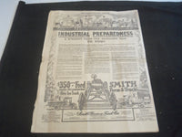 1916 CHICAGO SUNDAY TRIBUNE NEWSPAPER - 130,214 MARCH IN CITY'S PARADE - NP 5760