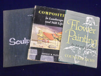1947-2003 NICE ART & PAINTING HARD & SOFTCOVER BOOKS LOT OF 10 - KD 1837