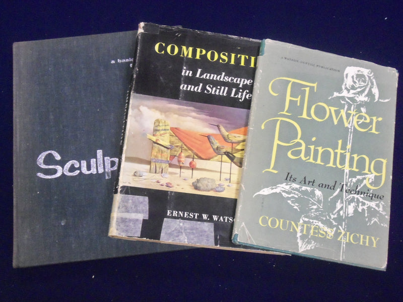 1947-2003 NICE ART & PAINTING HARD & SOFTCOVER BOOKS LOT OF 10 - KD 1837