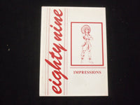 1989 IMPRESSIONS PEQUANNOCK VALLEY SCHOOL YEARBOOK- POMPTON PLAINS, NJ - YB 3167