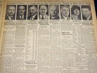 1934 NOVEMBER 7 NEW YORK TIMES - NEW DEAL SCORES NATION-WIDE VICTORY - NT 1711