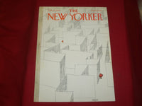 1978 FEBRUARY 13 NEW YORKER MAGAZINE FRONT COVER ONLY - GREAT ART FOR FRAMING