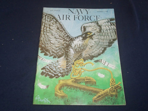 1975 OCTOBER 4 NAVY VS AIR FORCE FOOTBALL PROGRAM - ST 4974Q