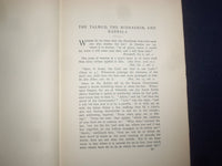 1939 HEBRAIC LITERATIVE HARDCOVER BOOK - TRANSLATIONS FROM THE TALMUD - KD 9130