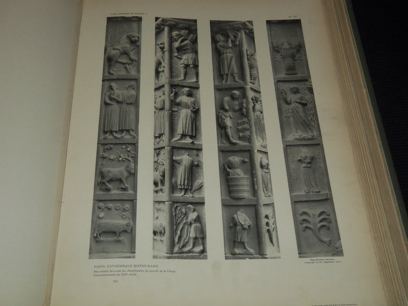 1910'S L'ART GOTHRIQUE EN FRANCE - L'ARCHITECTURE ET LA DECORATION VOLUME- Z 278