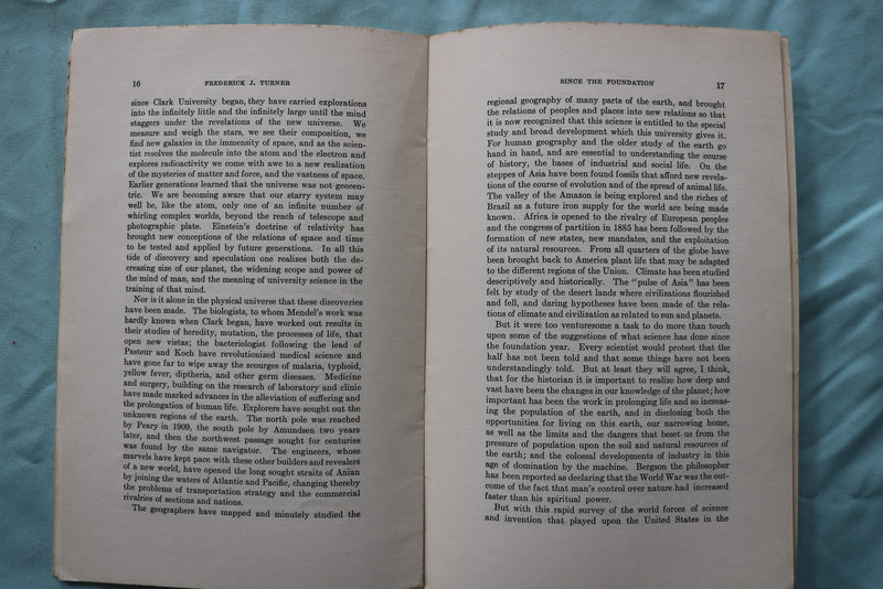 1924 FEBRUARY CLARK UNIVERITY LIBRARY PUBLICATIONS - SOFTCOVER BOOK - K 3257