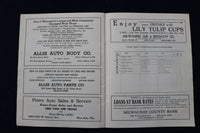 1948 AUGUST 17 MID-WEST HARNESS RACES PROGRAM - FAIR PARK - WISCONSIN - K 899
