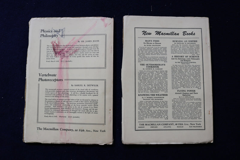 1941-1945 THE SCIENTIFIC MONTHLY MAGAZINE - LOT OF 10 - O 3582
