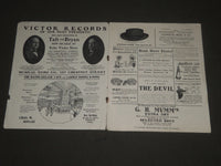 1908 SEPTEMBER PLAYS AND PLAYERS IN PHILADELPHIA THEATRE PROGRAM - J 2390