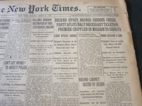 1926 MARCH 7 NEW YORK TIMES - BRIAND UPSET BRINGS SERIOUS CRISIS - NT 6544