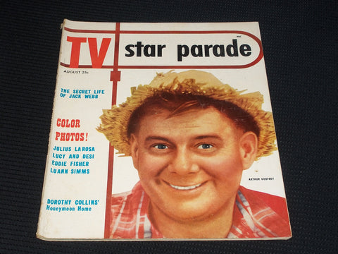 1953 AUGUST TV STAR PARADE MAGAZINE - ARTHUR GODFREY FRONT COVER - E 7678