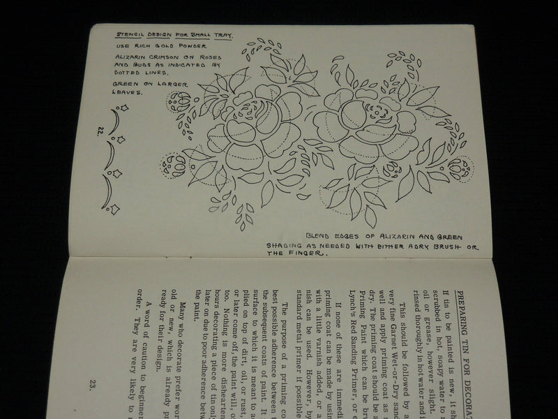 1947 DECORATING COUNTRY TIN SOFTCOVER BOOK BY AUDREY CHANDLER WOODMAN - J 7045