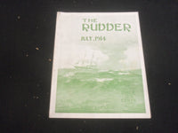 1914 JULY THE RUDDER MAGAZINE - ILLUSTRATIONS, STORIES, PHOTOS & ADS - B 4198U
