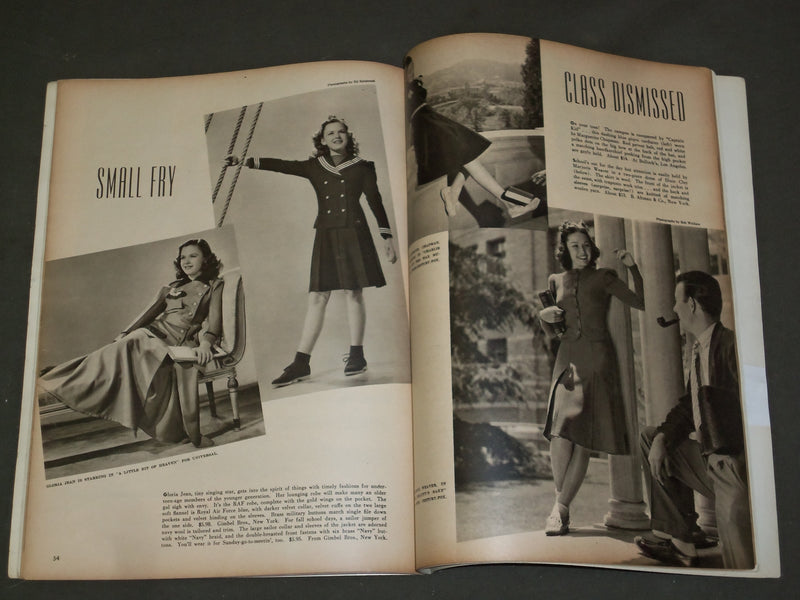 1940 SEPTEMBER PICTURE PLAY MAGAZINE - LINDA DARNELL COVER - M 102