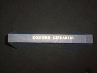 1972 OXFORD LIBRARIES OUTSIDE THE BODLEIAN SOFTCOVER BOOK BY PAUL MORGAN-KD 9300