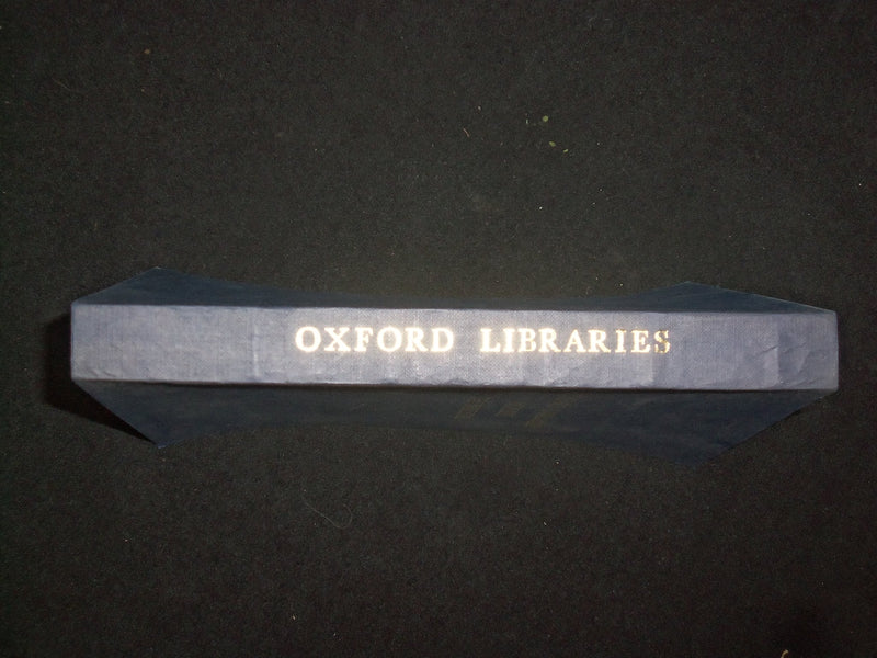 1972 OXFORD LIBRARIES OUTSIDE THE BODLEIAN SOFTCOVER BOOK BY PAUL MORGAN-KD 9300