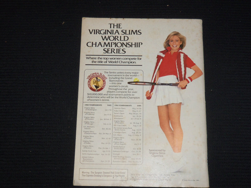 1984 APRIL WORLD TENNIS MAGAZINE - JACK NICKLAUS COVER - ST 1004Q