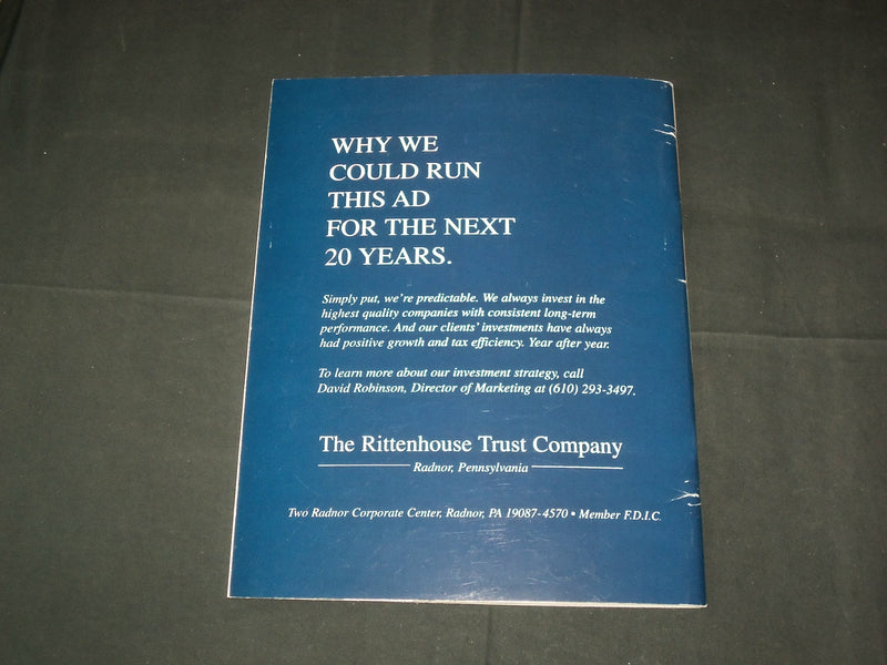 1998 NOVEMBER 18 HARVARD VS. PENN FOOTBALL PROGRAM - J 3754