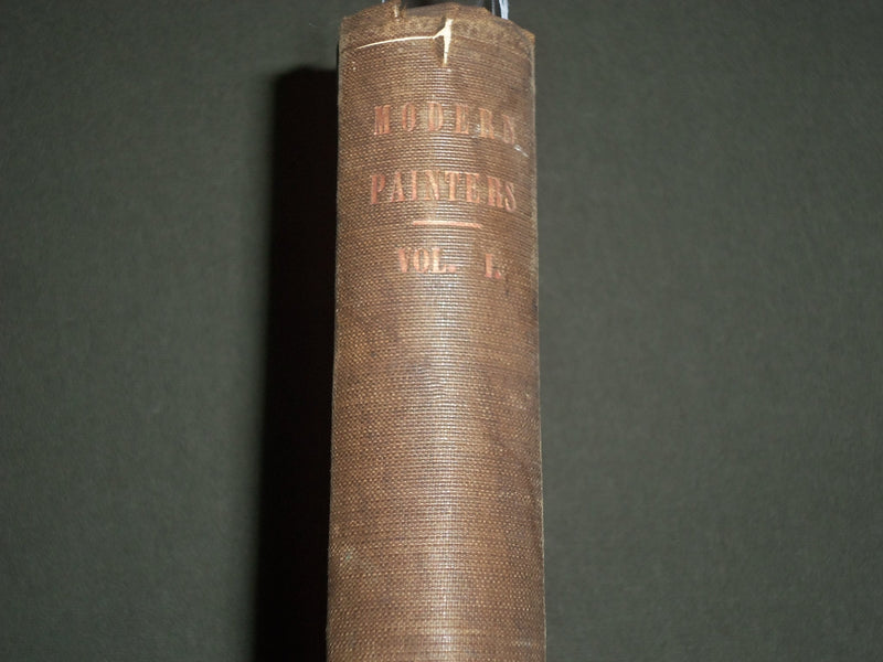 1855 MODERN PAINTERS BY A GRADUATE OF OXFORD VOLUME NO. 1 - NEW YORK - KD 4548