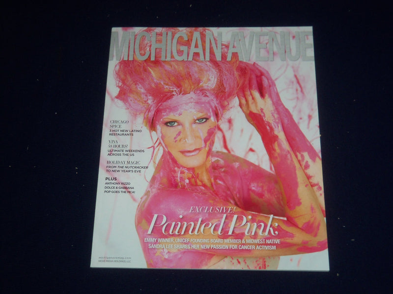 2015 WINTER MICHIGAN AVENUE MAGAZINE - SANDRA LEE COVER - SP 3636