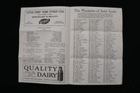 1943-1944 AMERICAN THEATRE PROGRAM - LOT OF 3 - ST. LOUIS - K 2815
