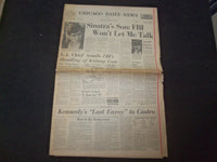 1963 DEC 12 CHICAGO DAILY NEWS -SINATRA'S SON: FBI WON'T LET ME TALK - NP 8053