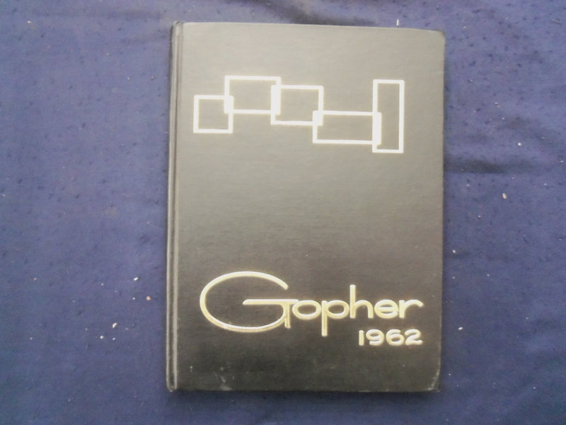 1962 GOPHER UNIVERSITY OF MINNESOTA YEARBOOK - MINNEAPOLIS, MINNESOTA - YB 3301