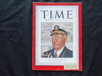 1942 MAY 18 TIME MAGAZINE - ADMIRAL CHESTER NIMITZ - T 814