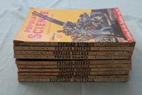 1940 POPULAR SCIENCE MAGAZINE - LOT OF 10 - O 3726