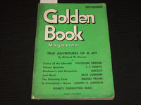 1934 NOVEMBER GOLDEN BOOK MAGAZINE - JACK LONDON - DREISER - BALZAC - K 20