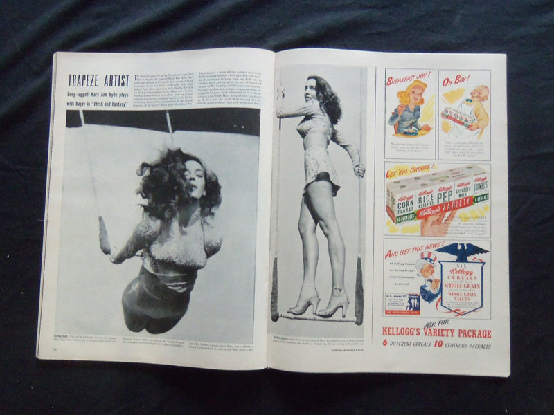 1942 NOVEMBER 2 LIFE MAGAZINE - CAPTAIN WILLIAM MCGUIRE - L 311