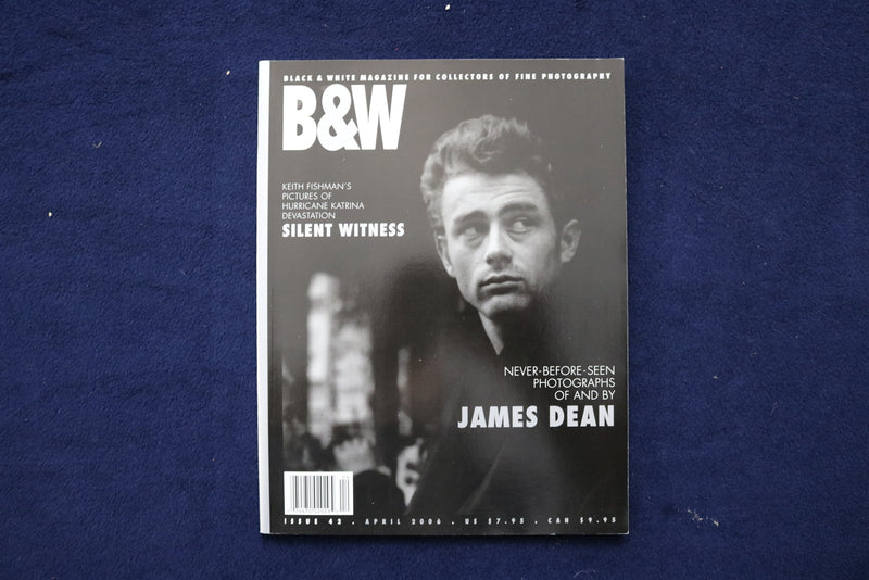 2006 APRIL BLACK & WHITE MAGAZINE - JAMES DEAN COVER - E 19212