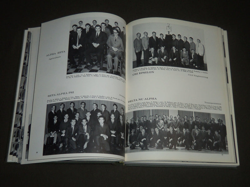 1968 TERRAPIN UNIVERSITY OF MARYLAND COLLEGE YEARBOOK - GREAT PHOTOS - YB 1178