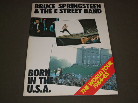 1984-1985 BORN IN THE USA BRUCE SPRINGSTEEN & E STREET BAND TOUR PROGRAM- J 2230