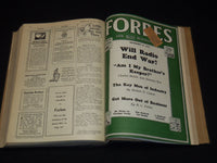1927 JULY 1-DECEMBER 15 FORBES MAGAZINE BOUND VOLUME - NICE ADS - R 10B
