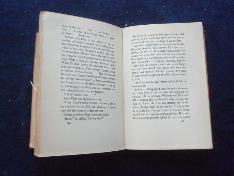 1937 THEY CAME LIKE SWALLOWS HARDCOVER BOOK BY WILLIAM MAXWELL - KD 8239