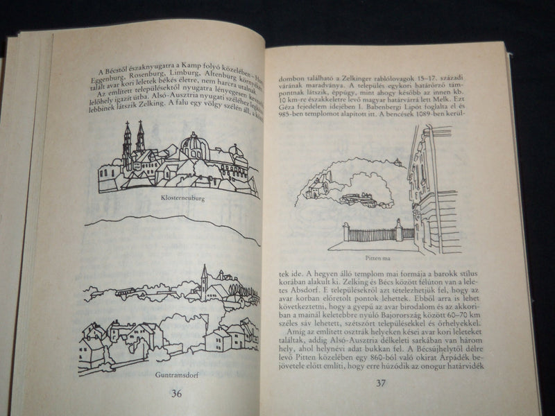 1984 A SZEKELYEK NYOMABAN HARDCOVER BOOK BY BALAS GABOR - KD 4670Q