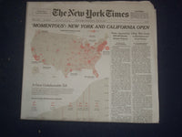 2021 JUNE 16 NEW YORK TIMES - 'MOMENTOUS' NEW YORK AND CALIFORNIA OPEN