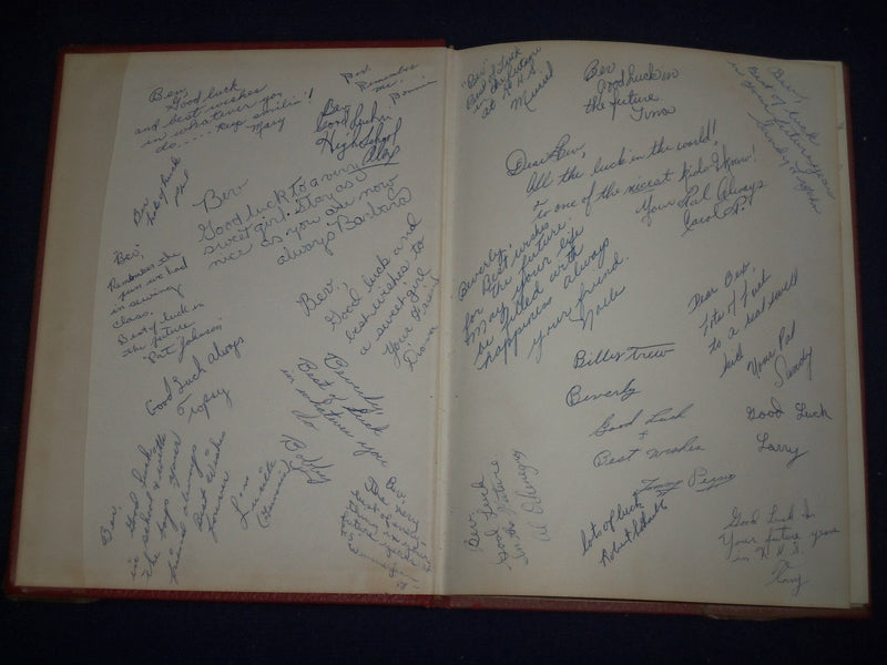 1958 THE KEY KEYPORT HIGH SCHOOL YEARBOOK - NEW JERSEY - GREAT PHOTOS - YB 495