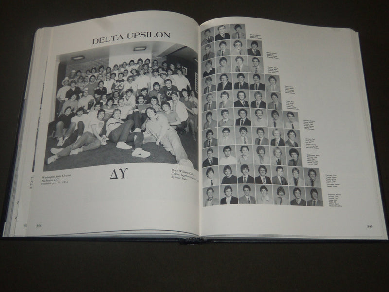 1983 THE CHINOOK WASHINGTON STATE UNIVERSITY YEARBOOK - PULLMAN WA - YB 1037