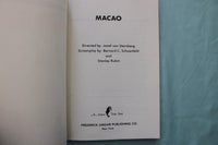 1980 MACAO BY JOSEF VON STERNBERG SOFTCOVER BOOK - K 3436