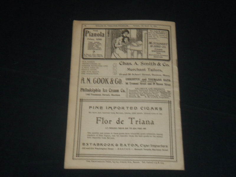 1901 THE MERCHANT OF VENICE - HOLLIS ST. THEATRE PROGRAM - J 5676